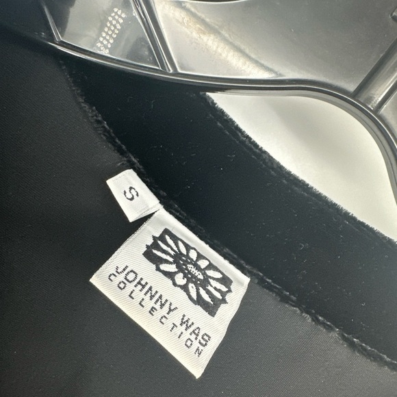 VINTAGE Velvet + Sheer Floral Dress & Jacket Set Size S/XS  Johnny Was - Picture 3 of 6